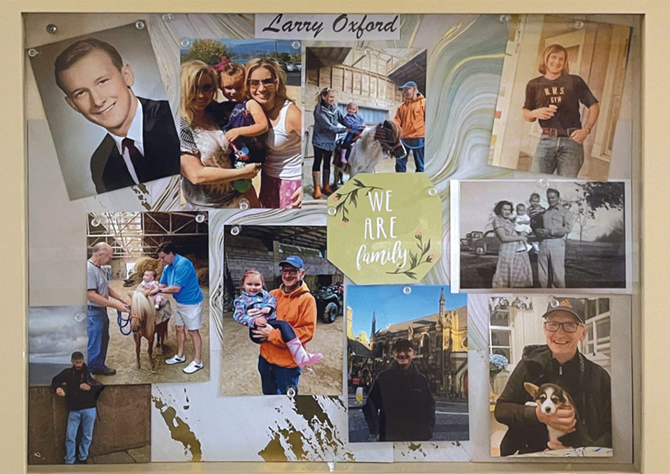 Collage of family photos